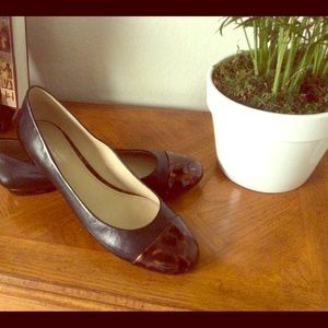 Naturalizer N5 comfort, black flats, leather upper